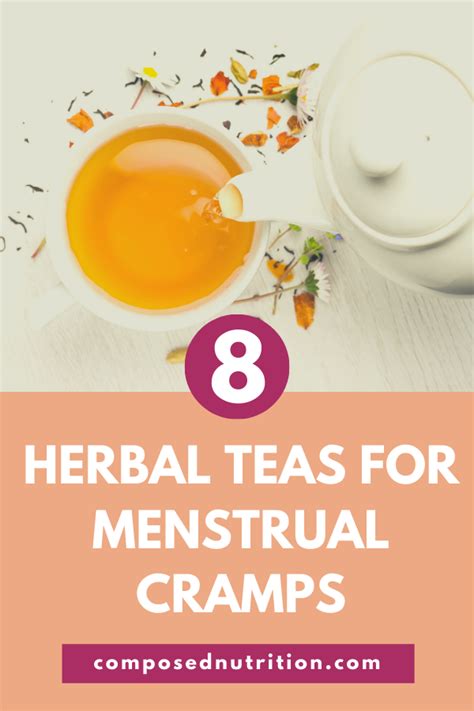 Herbal Teas For Menstrual Cramps Composed Nutrition Hormone Pcos