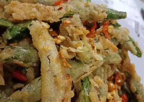 Resep Buncis Crispy Cabe Garam Oleh Andreayskitchen Cookpad