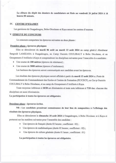 Concours Direct Pour Le Recrutement De L Ves Sous Officiers De