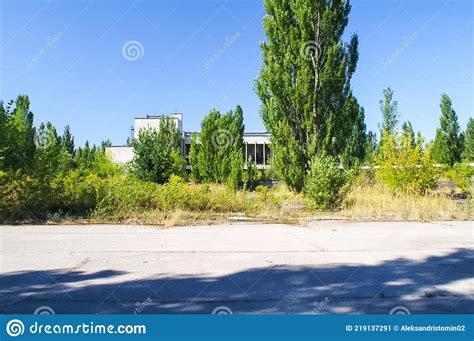 Zone D Exclusion Pripyat De La Catastrophe De Tchernobyl Image Stock