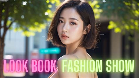 Ai Art Fashion Show Lookbook Bikini Girl Youtube