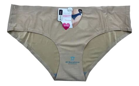 12 Piezas Pantaleta Bikini Sin Costura Mayoreo Rose Meses sin interés
