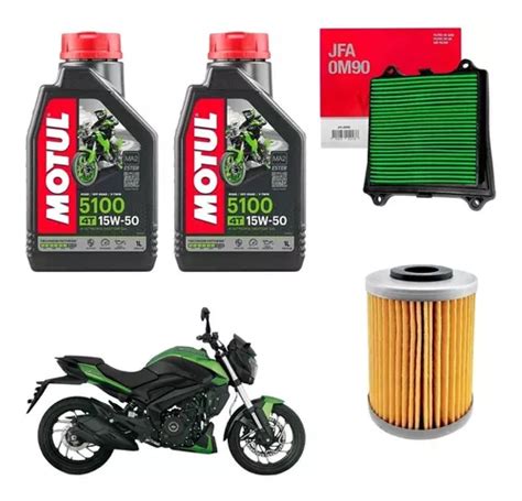 Kit Service Dominar 250 400 Filtros Wega Motul 5100 Fas