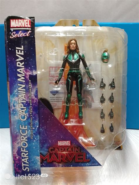 Marvel Select StarForce Captain Marvel Action Figure Hobbies Toys