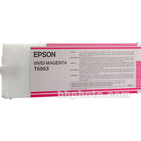 Epson Ultrachrome K Vivid Magenta Ink Cartridge Ml