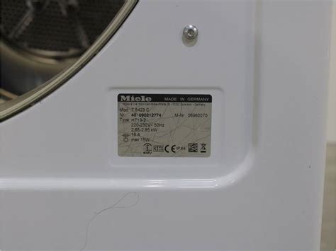 Miele W 5825 Softcare System Washing Machine And Miele T 8423 C Softcare