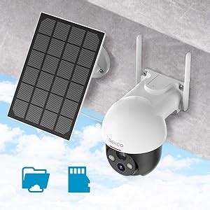 DEKCO 2K Security Camera Outdoor Wireless Solar CCTV Camera Systems