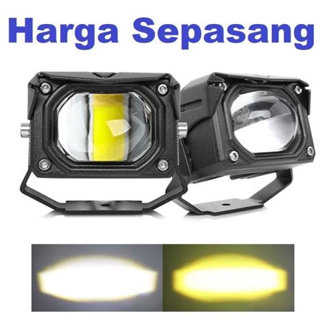 Jual Lampu Tembak Sorot LED Laser Gun MT26 Dual CSP D2 Mobil Motor MT