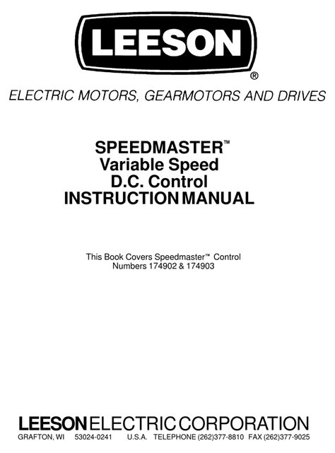 Leeson Electric Motor Wiring Instructions » Wiring Diagram