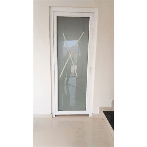 White Upvc Glass Casement Door Glass Thickness 6 5mm At Rs 700 Square Feet In Hyderabad