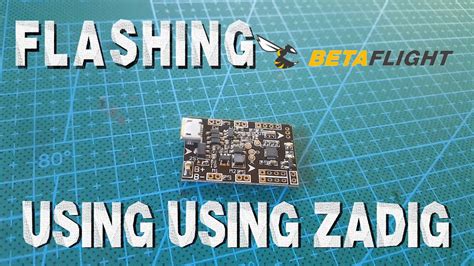 Flashing Betaflight On Sp Racing F3 Evo For Brushed Motors With Zadig