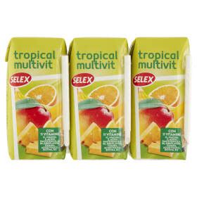 Selex Succo Tropical Multivit 3x200 Ml NonPesa It Spesa Online