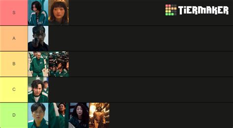 Squid Game Characters Tier List Community Rankings TierMaker