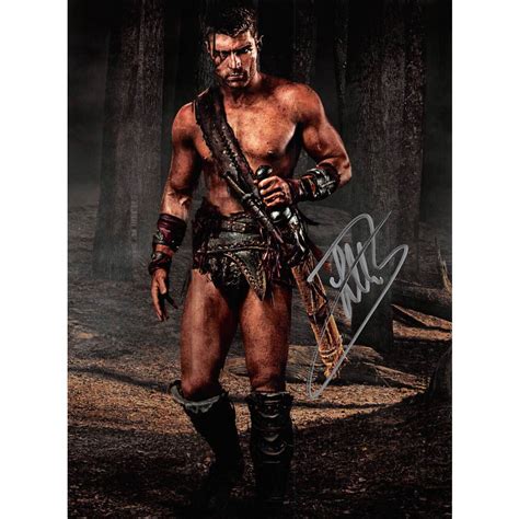 FedCon Autogramm GmbH Liam McIntyre 10 Aus Spartacus Mit Echtheitsz