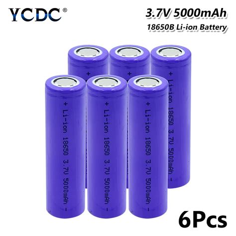 18650 Batterij 3 7V 5000mAh Hoge Discharge Li Ion Grandado