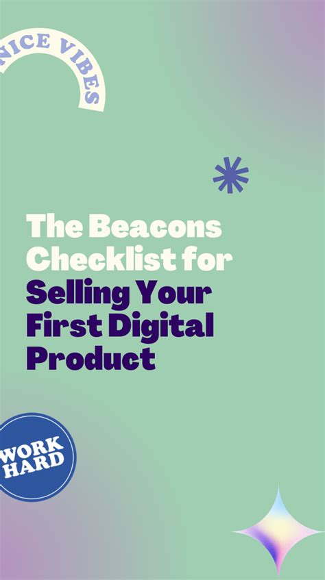 Simple Steps To Sell Your First Digital Product On Beacons Beacons