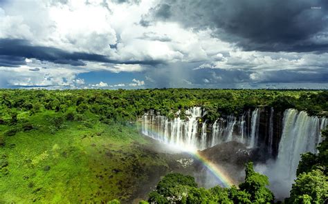 Kalandula Falls, Angola wallpaper - Nature wallpapers - #26074