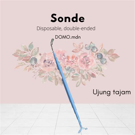 Jual SONDE PLASTIK DENTAL DISPOSABLE KIT PERSONAL PRIBADI ALAT PEMBUKA ...