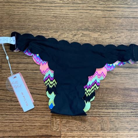 Pilyq Swim New Pilyq Reversible Seamless Wave Bikini Bottoms Poshmark