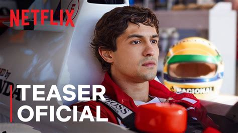 Netflix divulga teaser de minissérie ficcional sobre Ayrton Senna