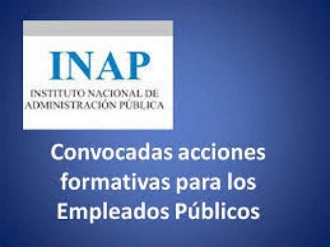 CSIF Cursos INAP Programa De Desarrollo Profesional Continuo 3er Y