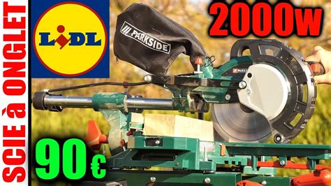 Lidl Scie Onglet Radiale Parkside Scheppach Pzks A Sliding