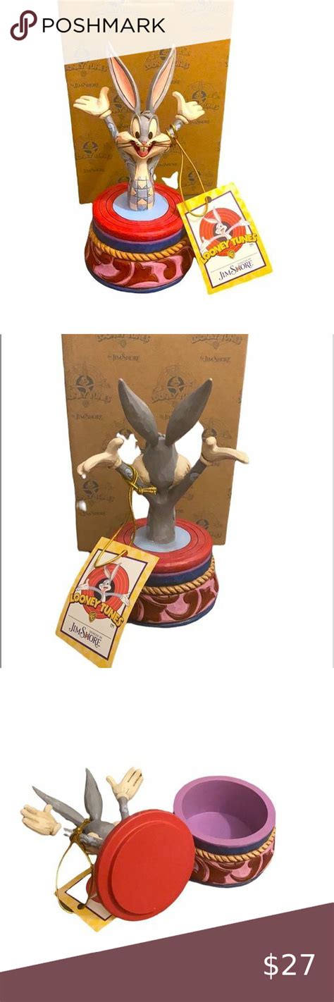 Jim Shore Bugs Bunny Treasure Box Treasure Boxes Bugs Bunny Bunny