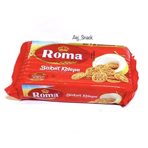 Jual Roma Biskuit Kelapa Coconut Biscuit 300g Shopee Indonesia