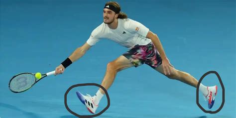 Stefanos Tsitsipas Tennis Shoes Season Dad Racket