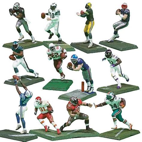 NFL 3 Inch Series 1 Figures McFarlane Toys Sports Football