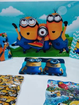 Kit Festa Pronta Entrega Minions Compre Produtos Personalizados No Elo7