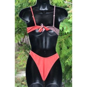 Swim Color Block Two Piece Bikini Poshmark