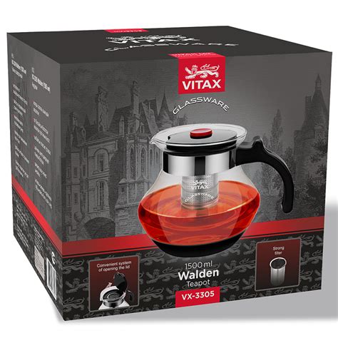 Чайник заварочный Vitax VX-3305 (1500 мл) Walden купить в Москве