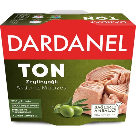 Dardanel Zeytinyağlı Ton Balığı 160 Gr Fiyatı Taksit Seçenekleri