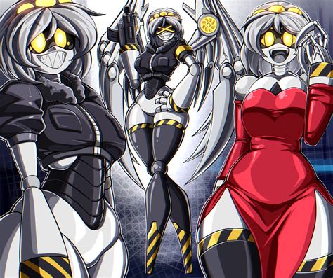 Rule 34 Dress Female Only Fur Clothing Hand On Hip Hips Hips Grab Machine Gun Murder Drones No