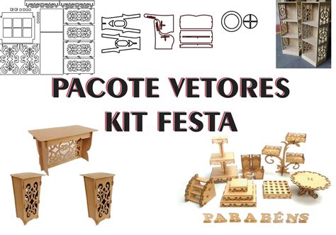 Pacote Vetores Kit Festa Provençal Mdf Corte Laser Cnc Elo7