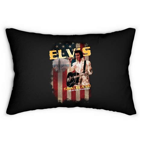 Elvis Presley America Graceland Elvis Presley Lumbar Pillows Sold By