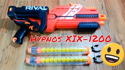 Nerf Rival Hypnos XIX 1200 Review YouTube