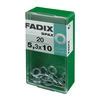 Caja S 20 Unid Arandela Plana Cinc 5 3x10mm Fadix Con Ofertas En