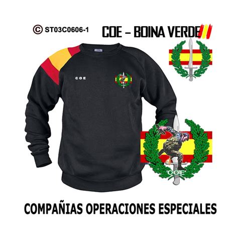 Sudadera Bandera Guerrillero Boina Verde Coe Totemteams