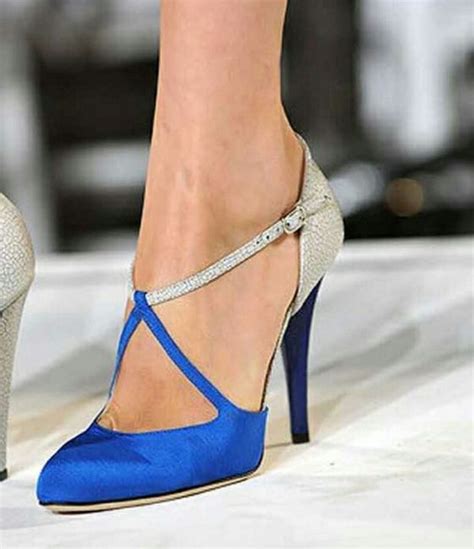 Zapatos Azules Moda Nupcial Foro Bodas Net