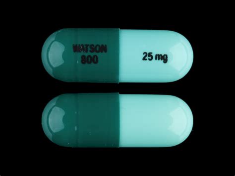 Pill Finder Watson 800 25 Mg Green Capsule Shape