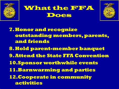 Ppt Introduction To The National Ffa Organization Powerpoint