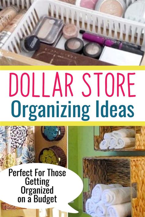 Dollar Tree Organization Hacks Brilliant 1 Organizing Ideas {2021