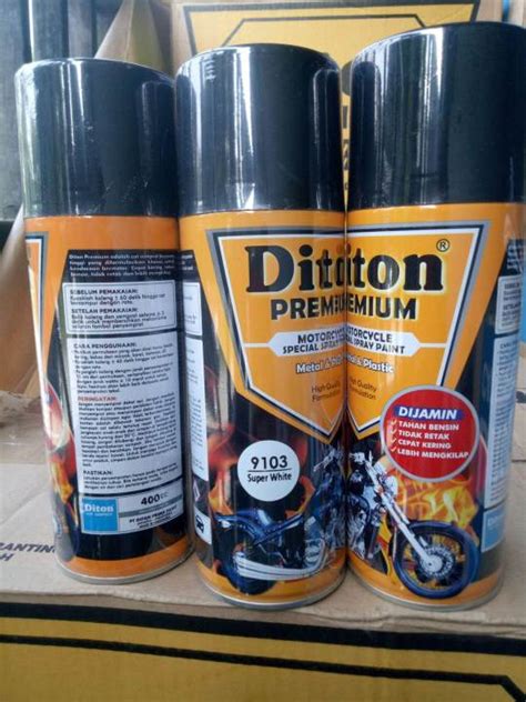 Pilok Diton Premium Super White Pilox Putih Super Putih Glossy