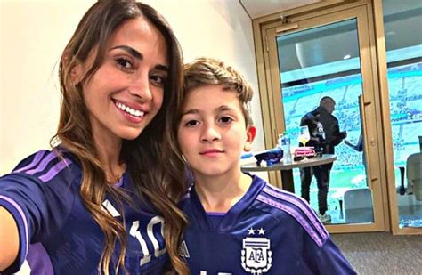 La Tierna Carta De Thiago Messi Previa A La Final De Argentina Francia