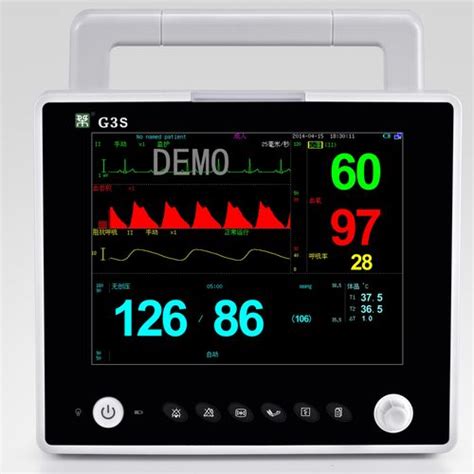 Monitor De Paciente Port Til G S General Meditech Compacto De