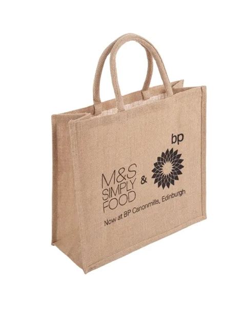 Natural Colour Promotional Jute Carry Bags At 60 Piece In New Delhi