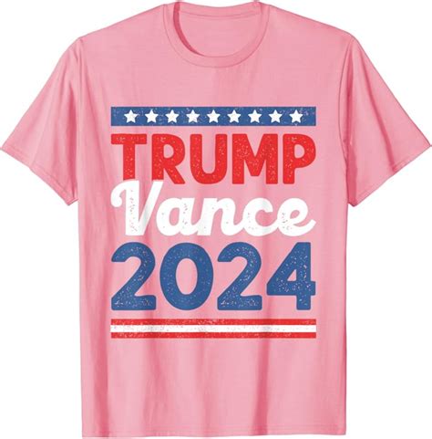 Trump Vance 2024 Donald Trump J D Vance For President T Shirt