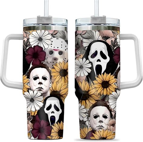 Pure S Designs Horror Tumbler Michael Tumbler Myers Horror Coffee